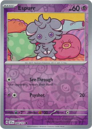 Espurr - 084/191 - Common [sv08-084] [Reverse Holo]