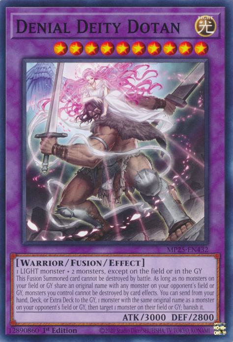 Denial Deity Dotan - MP25-EN432 - Common - 1st Edition