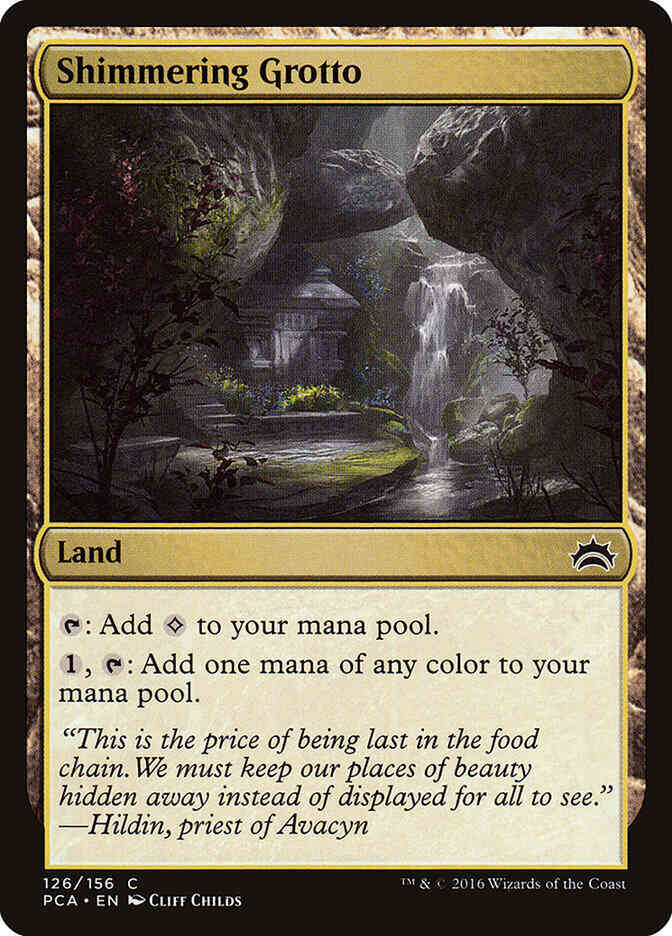 Shimmering Grotto [126] [Planechase Anthology] [Non-Foil]