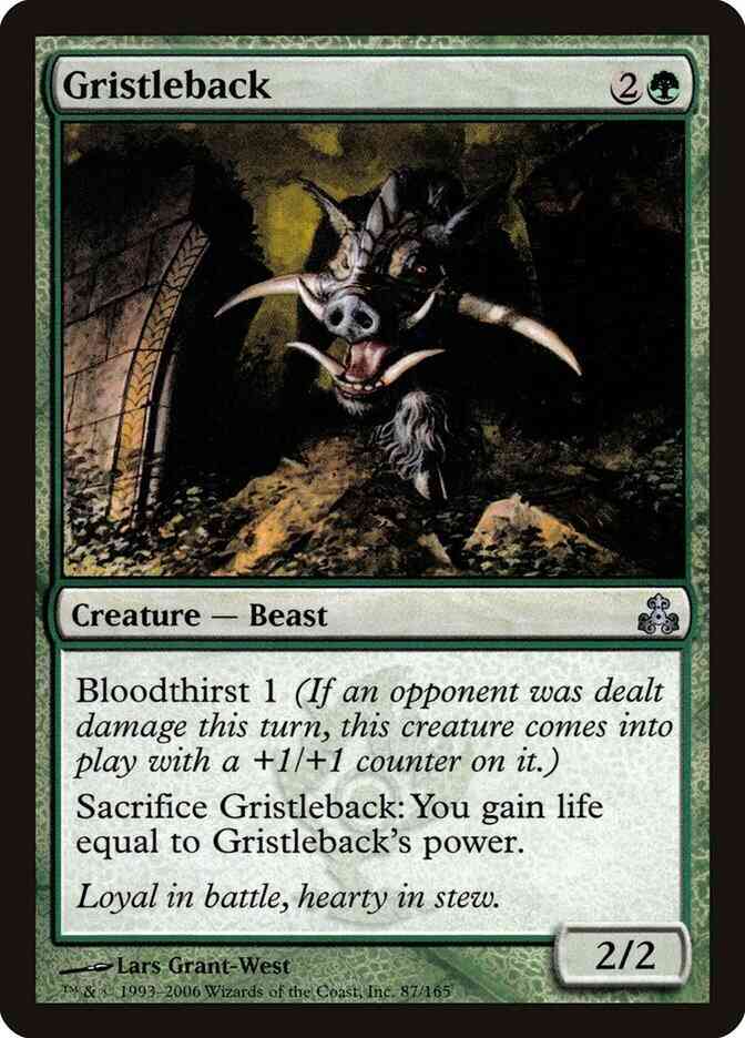 Gristleback [87] [Guildpact] [Non-Foil]