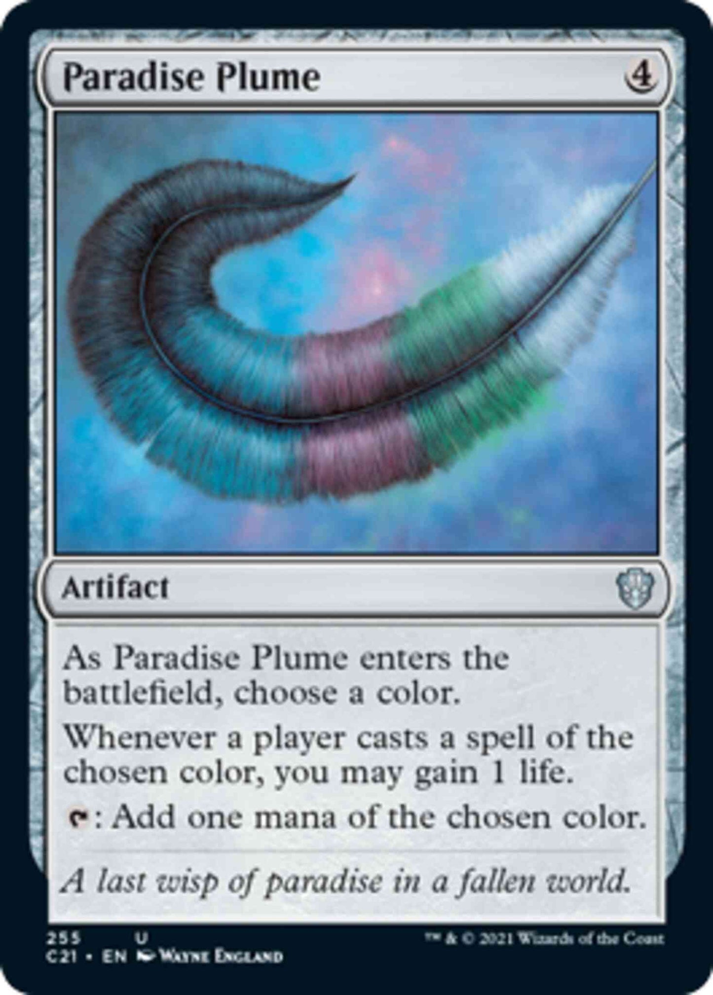 Paradise Plume [255] [Commander 2021] [Non-Foil]