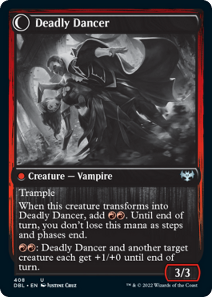 Alluring Suitor // Deadly Dancer [408] [Innistrad: Double Feature] [Non-Foil]