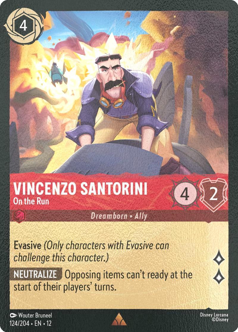 Vincenzo Santorini - On the Run - 124/204 [Wilds Unknown] [Cold Foil]