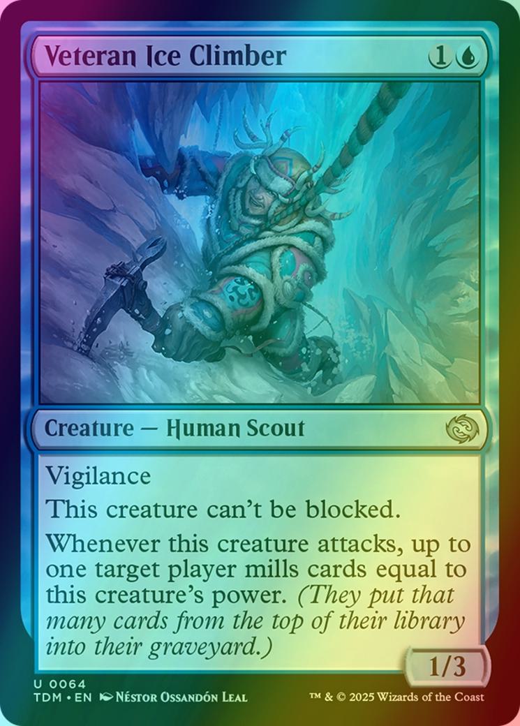Veteran Ice Climber [64] [Tarkir: Dragonstorm] [Foil]