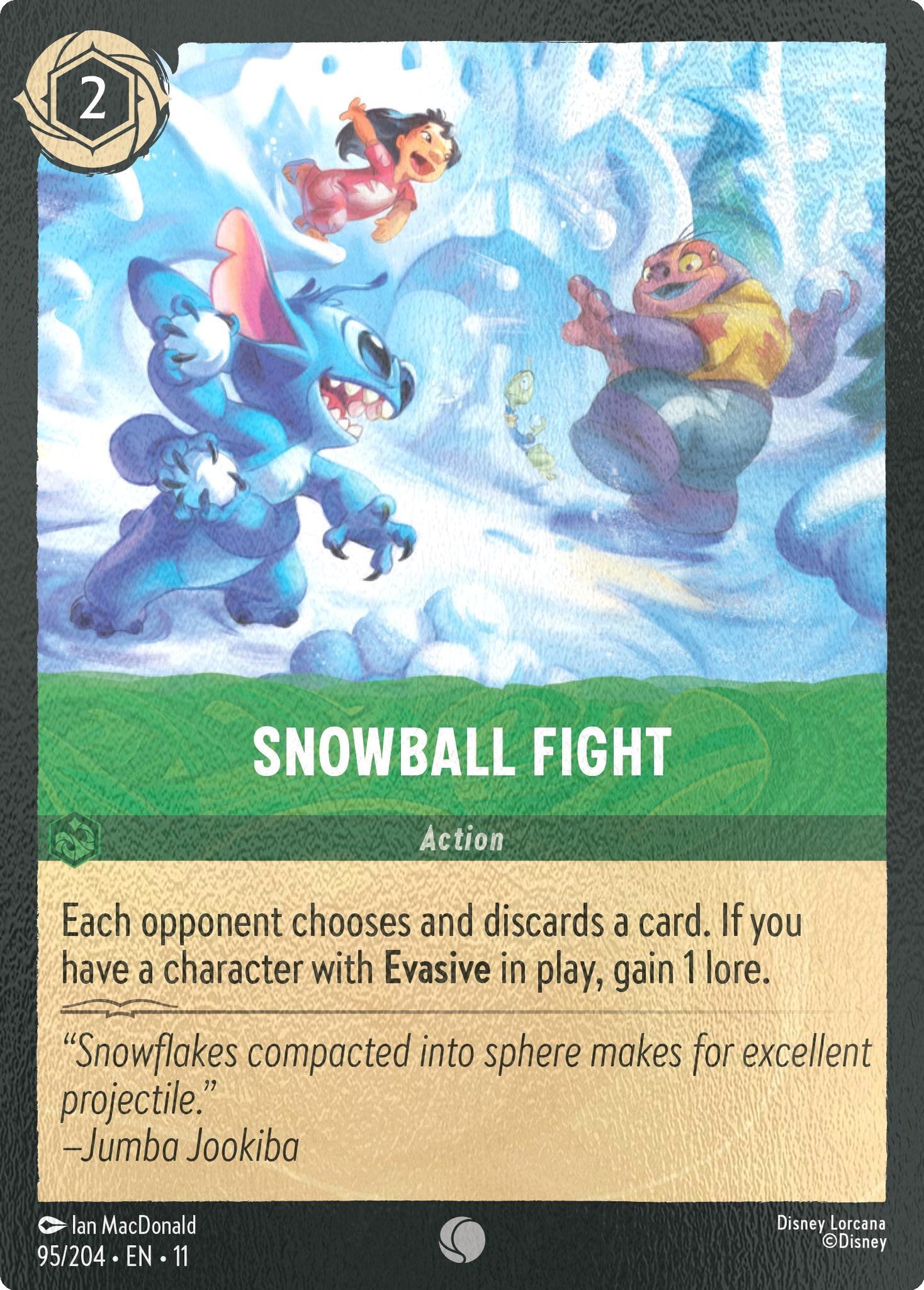 Snowball Fight - 95/204 [Winterspell] [Cold Foil]
