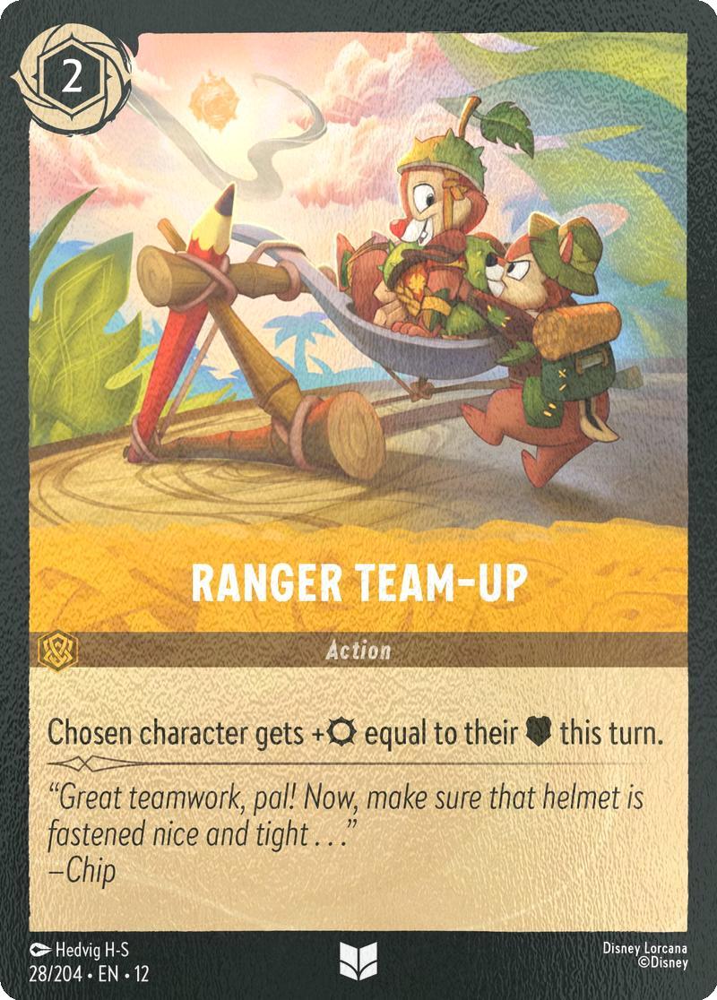 Ranger Team-Up - 28/204 [Wilds Unknown] [Cold Foil]