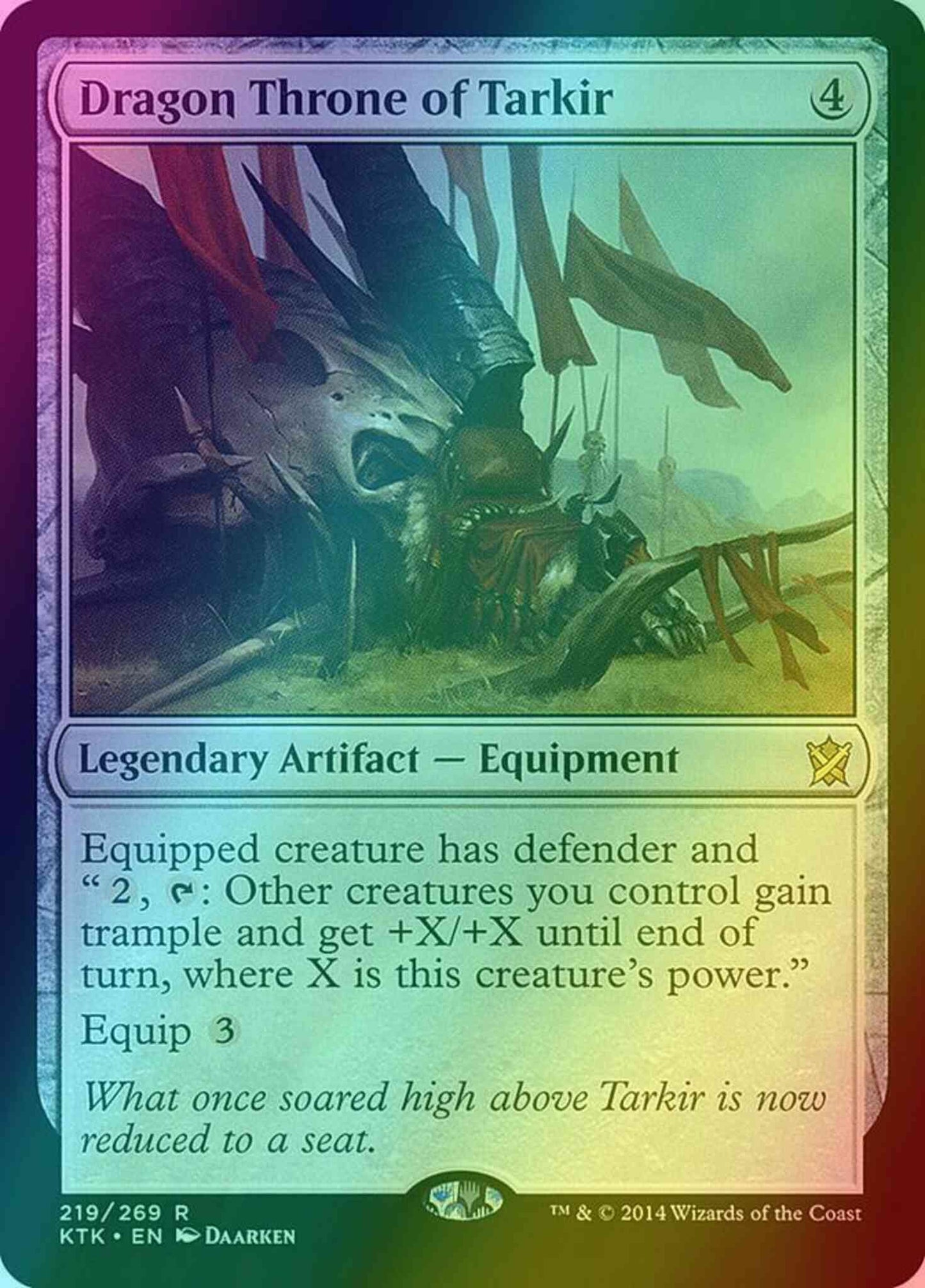 Dragon Throne of Tarkir [219] [Khans Of Tarkir] [Foil]