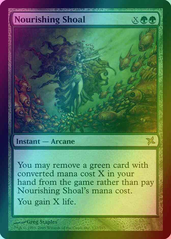 Nourishing Shoal [137] [Betrayers of Kamigawa] [Foil]