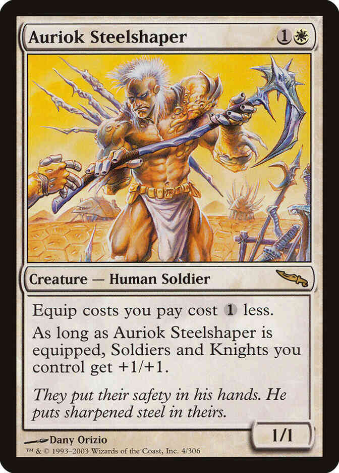 Auriok Steelshaper [4] [Mirrodin] [Non-Foil]