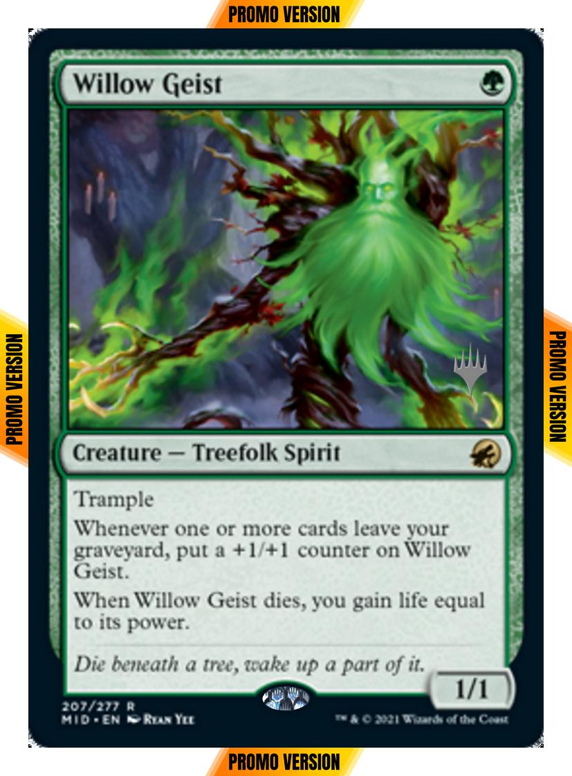 Willow Geist [Promo Pack] [207p] [Innistrad: Midnight Hunt Promos] [Non-Foil]