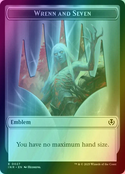 Treefolk Token (17) // Wrenn and Seven Emblem (27) [Innistrad Remastered: Tokens] [Foil]