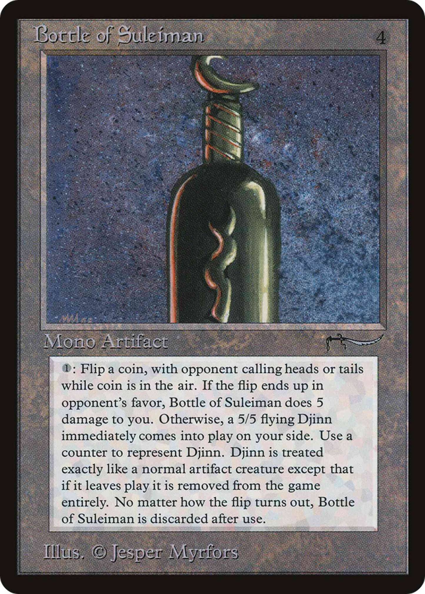 Bottle of Suleiman [58] [Arabian Nights] [Non-Foil]