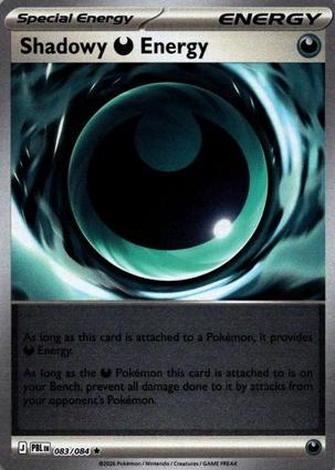 Shadowy Darkness Energy - 083/084 - Rare [me05-083] [Reverse Holo]