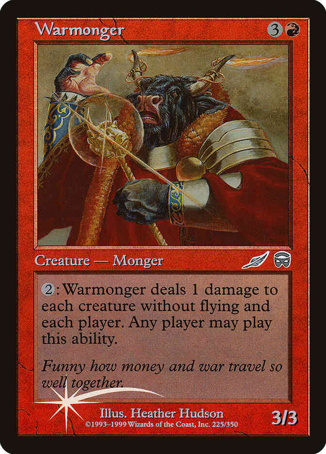 Warmonger [12] [Magazine Inserts] [Foil]