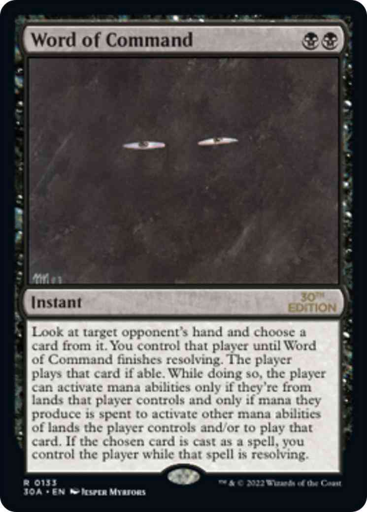 Word of Command [133] [30th Anniversary Edition] [Non-Foil]