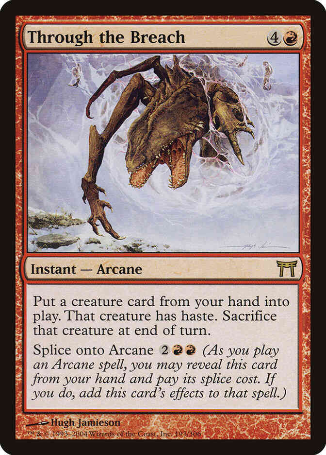 Through the Breach [193] [Champions of Kamigawa] [Non-Foil]