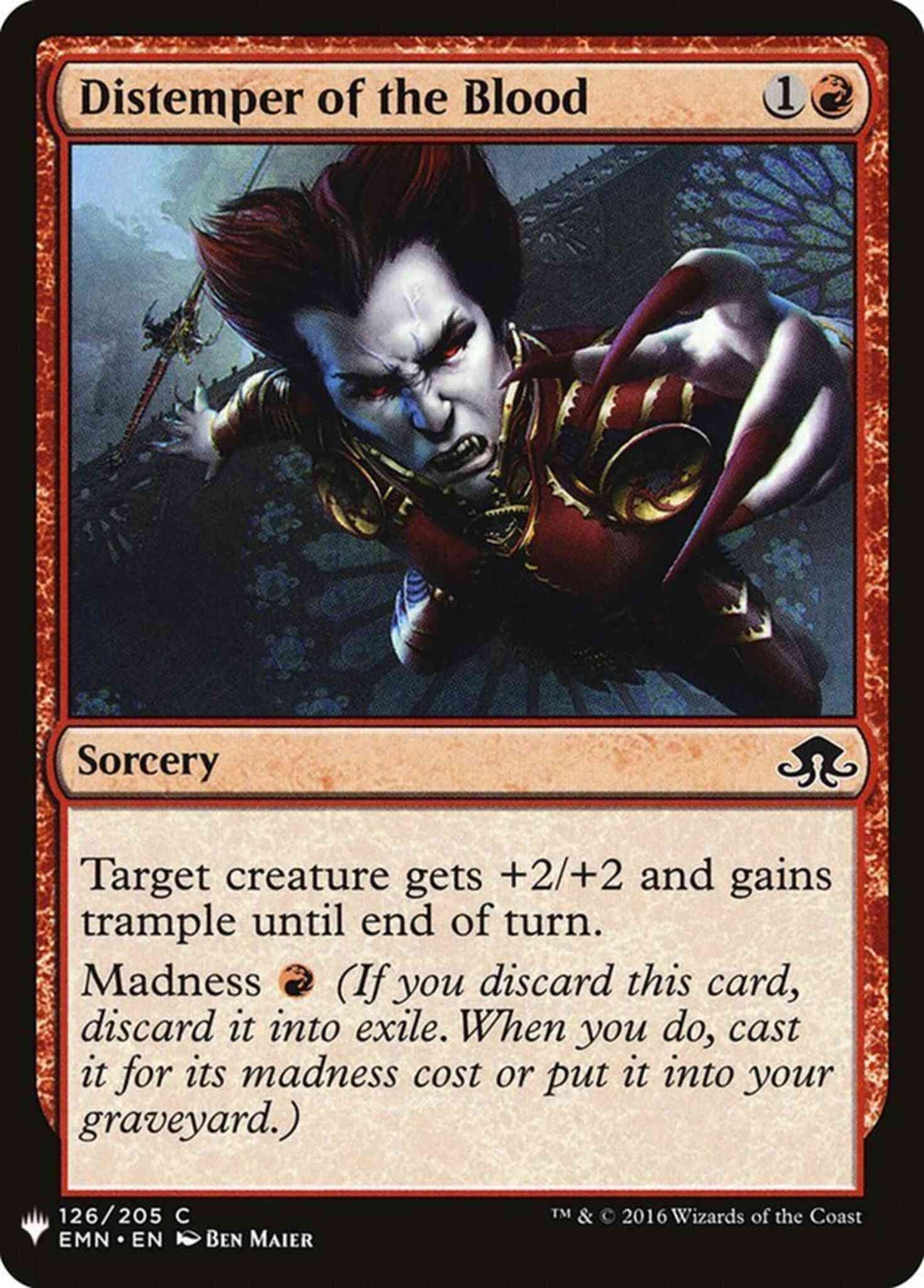 Distemper of the Blood [EMN-126] [The List] [Non-Foil]