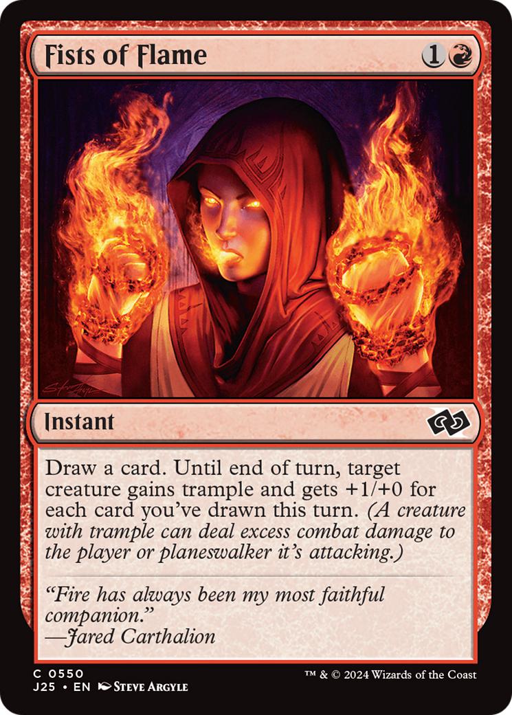 Fists of Flame [550] [Foundations: Jumpstart] [Non-Foil]