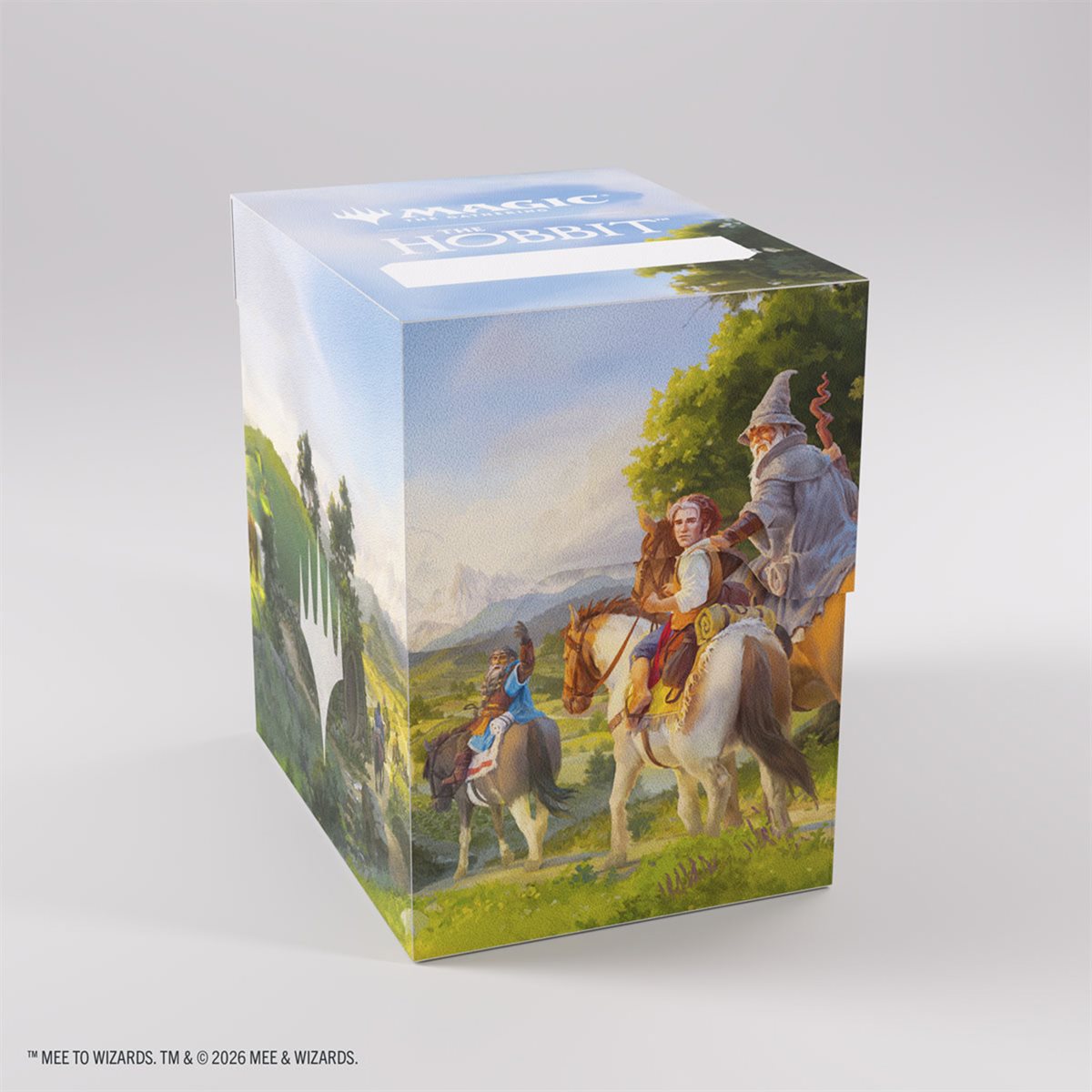 Gamegenic MTG Soft Crate Deck Box - 80+ - The Hobbit - Leaving Hobbiton