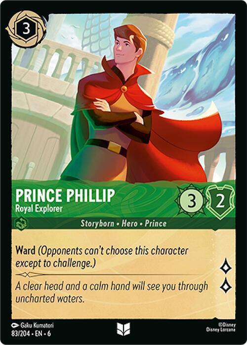 Prince Phillip - Royal Explorer - 83/204 [Azurite Sea] [Non-Foil]