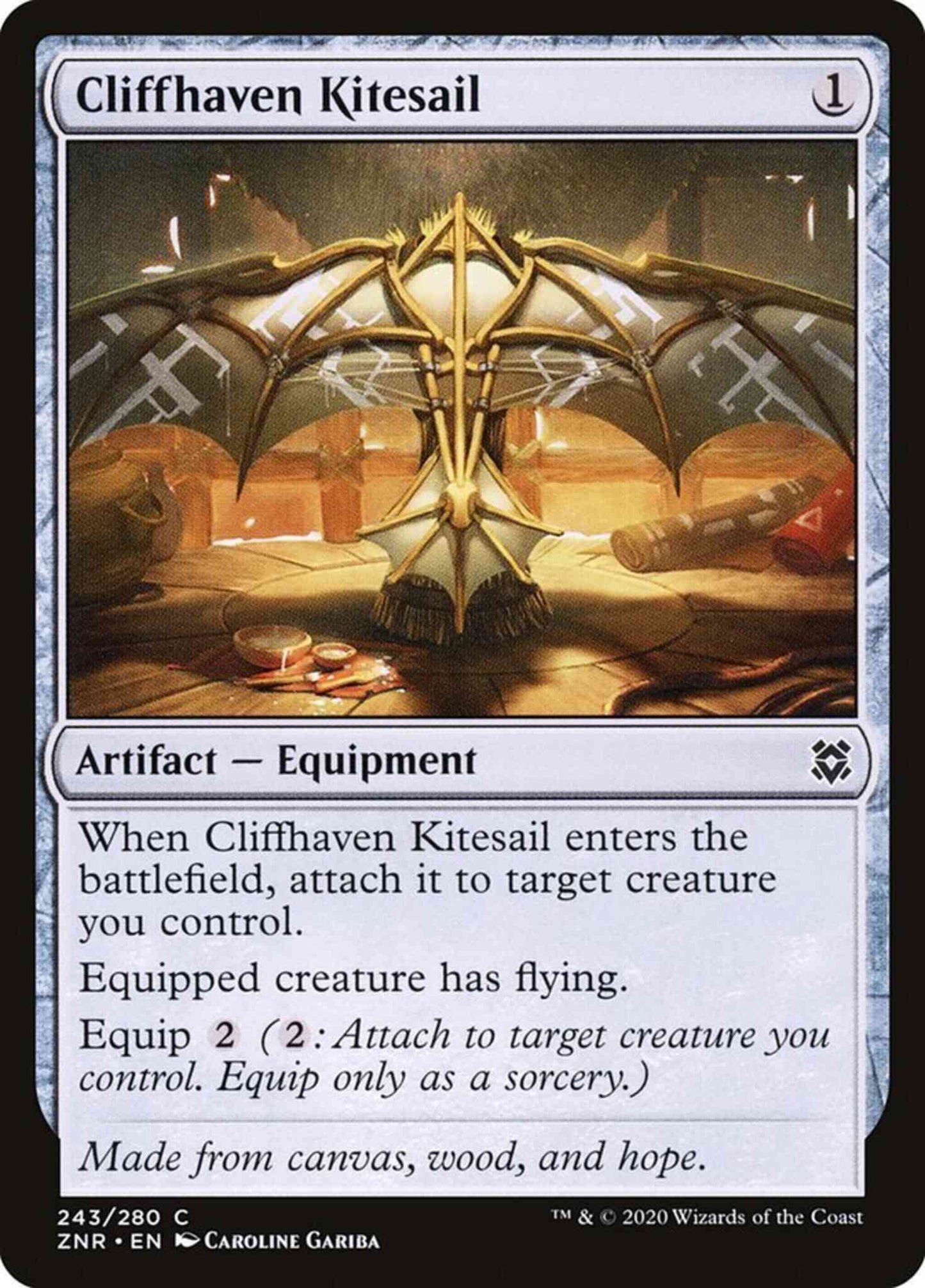 Cliffhaven Kitesail [243] [Zendikar Rising] [Non-Foil]