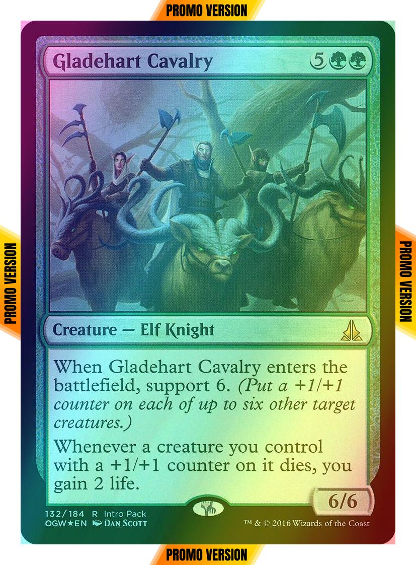 Gladehart Cavalry [132] [Intro Pack] [Oath of the Gatewatch Promos] [Foil]
