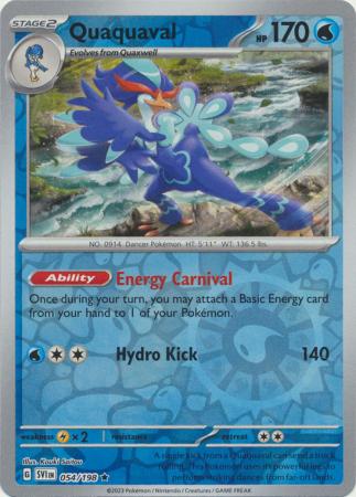 Quaquaval - 054/198 - Rare [sv01-054] [Reverse Holo]