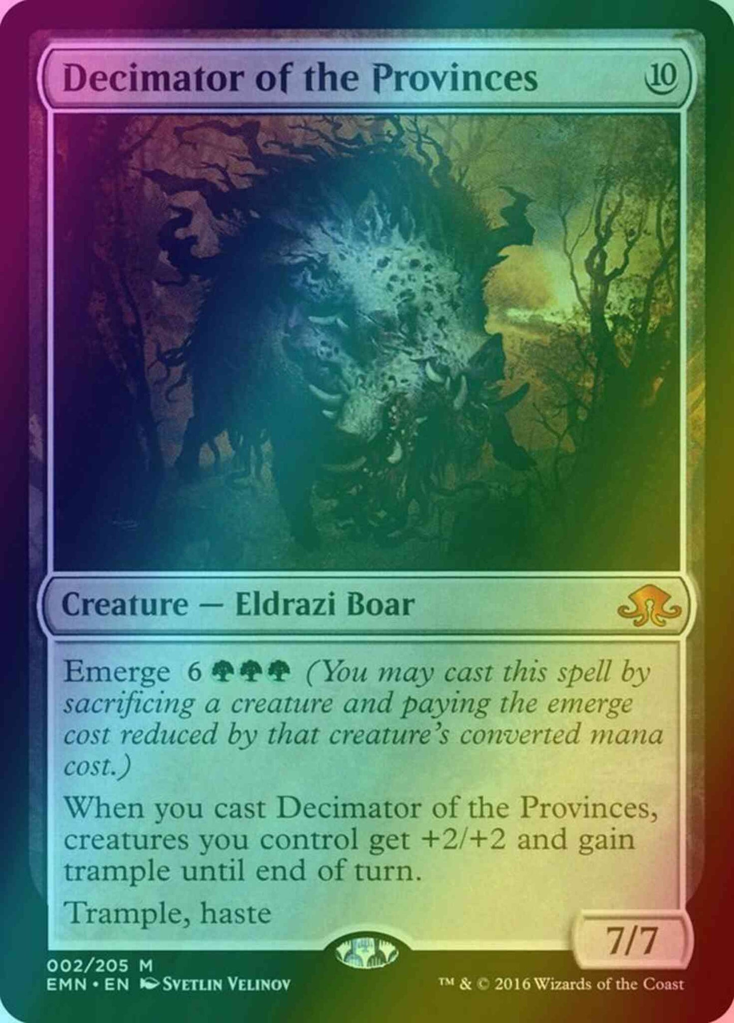 Decimator of the Provinces [2] [Eldritch Moon] [Foil]