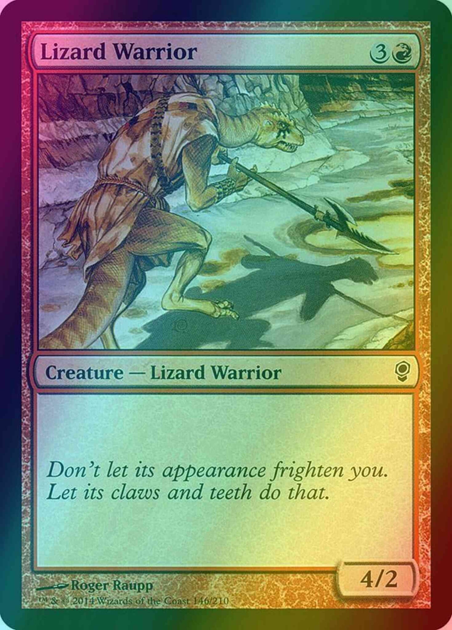 Lizard Warrior [146] [Conspiracy] [Foil]