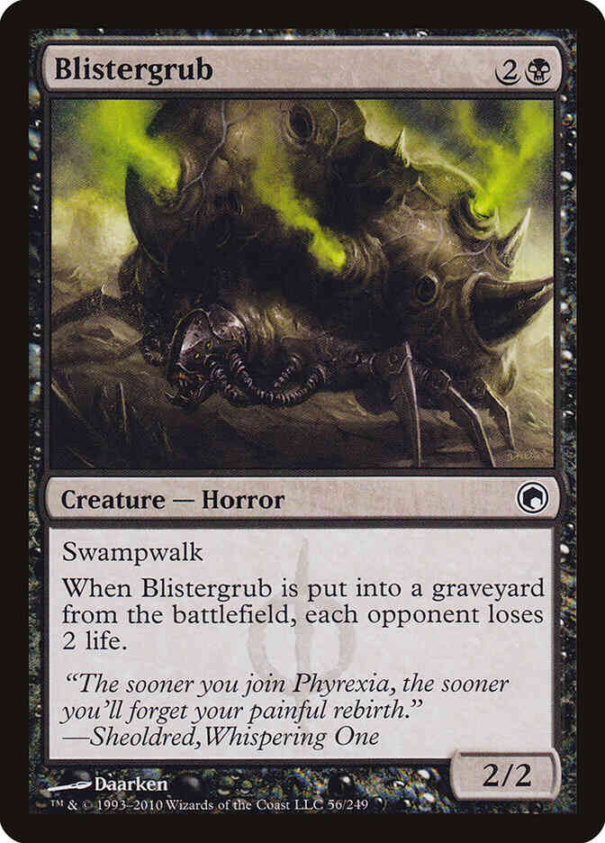 Blistergrub [56] [Scars Of Mirrodin] [Non-Foil]