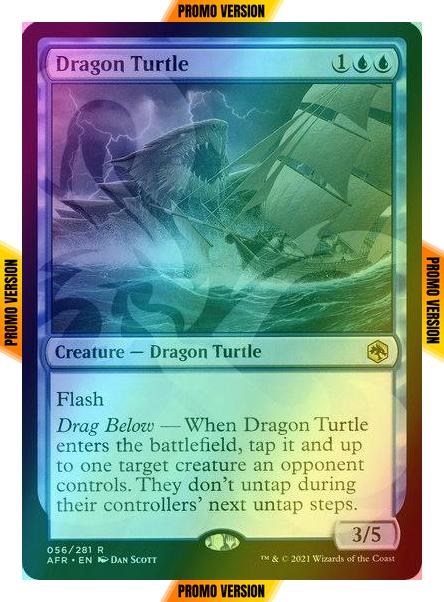 Dragon Turtle [56x] [Ampersand] [Adventures in the Forgotten Realms Promos] [Foil]