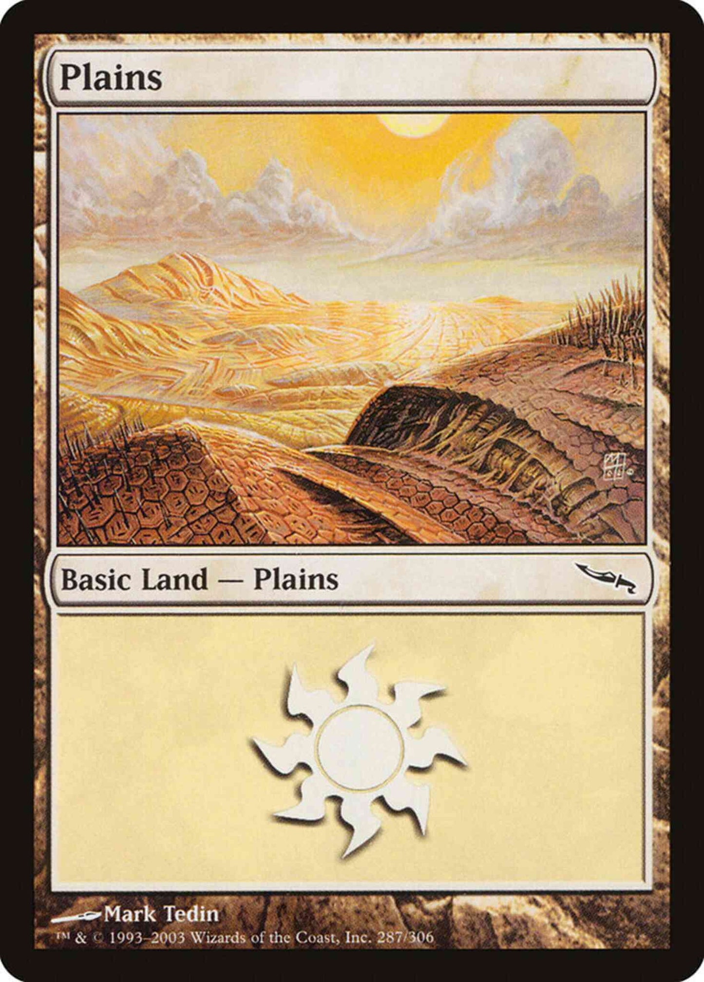 Plains [287] [Mirrodin] [Non-Foil]