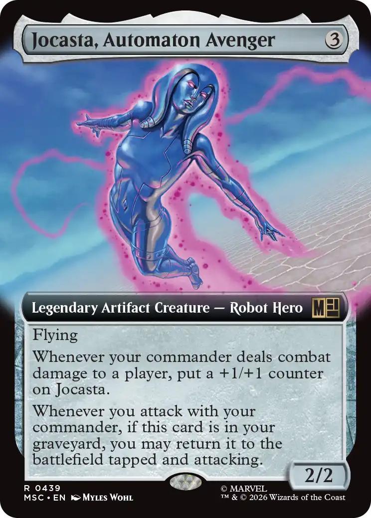 Jocasta, Automaton Avenger [439] [Extended Art] [Marvel Super Heroes: Commander] [Non-Foil]