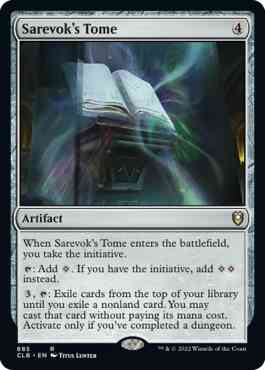 Sarevok's Tome [685] [Commander Legends: Battle for Baldur's Gate] [Non-Foil]