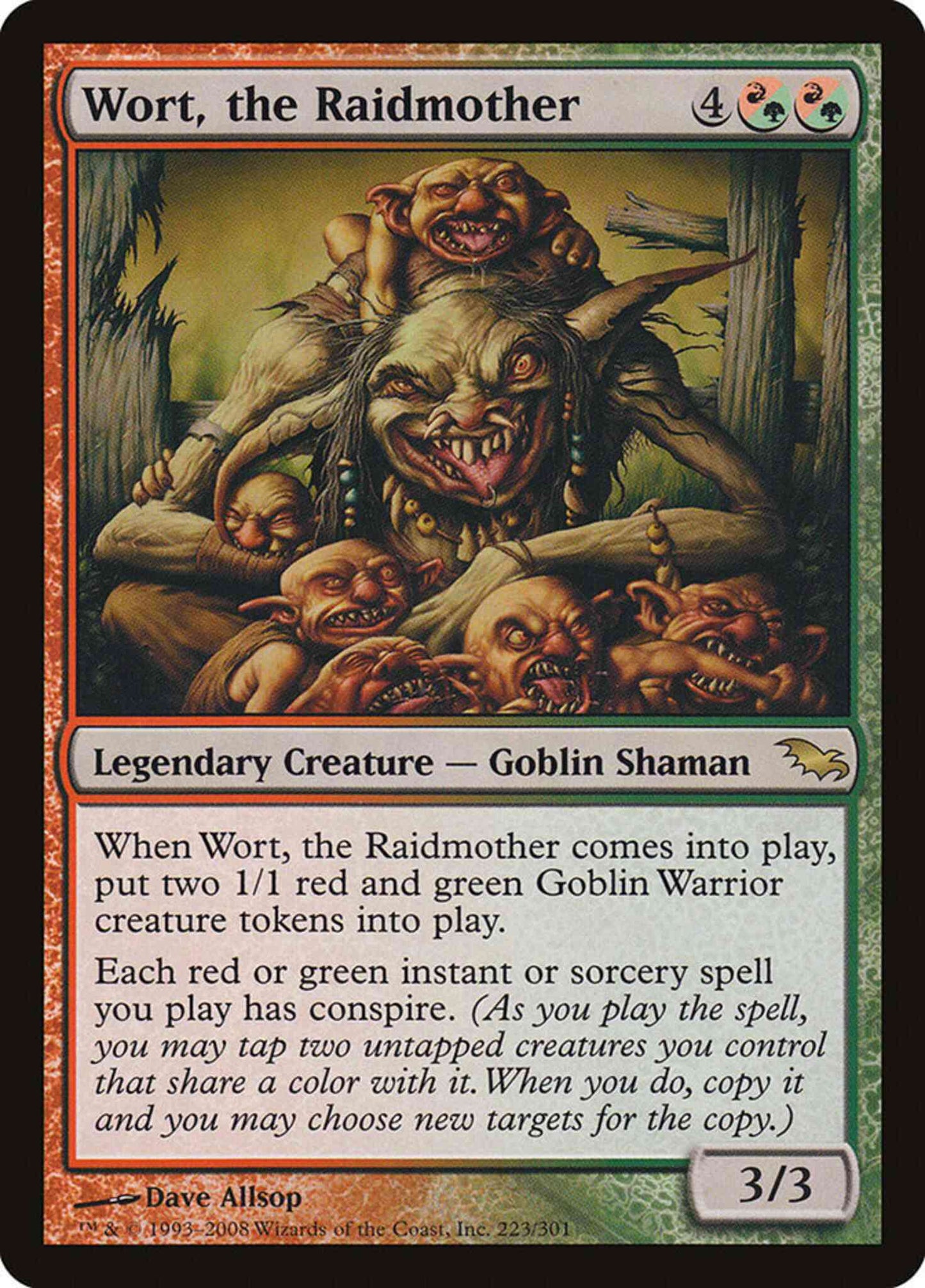 Wort, the Raidmother [223] [Shadowmoor] [Non-Foil]