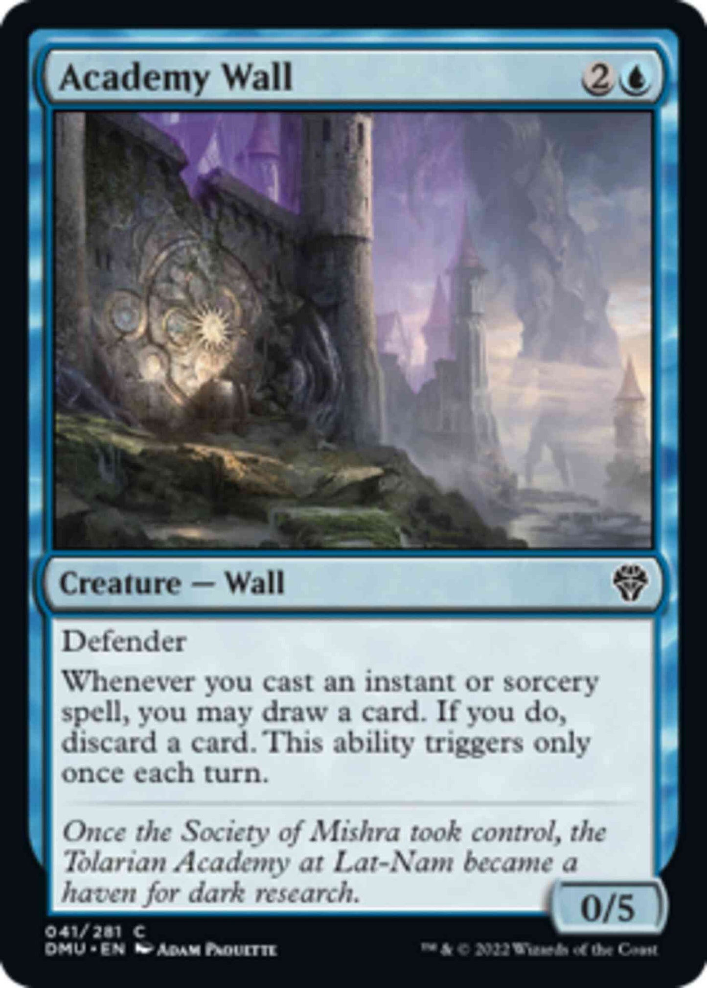 Academy Wall [41] [Dominaria United] [Non-Foil]