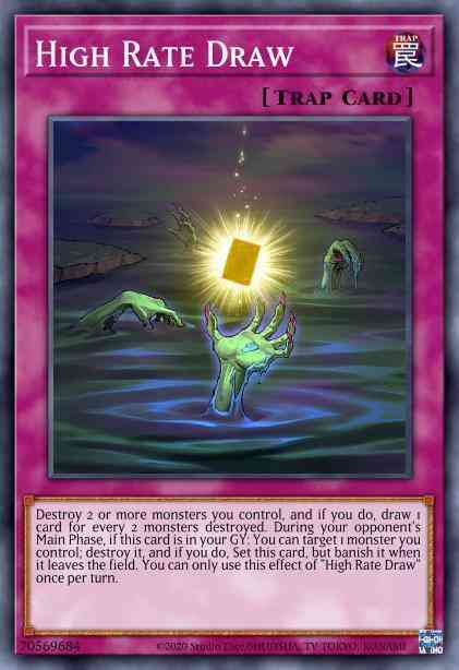 High Rate Draw - BLAR-EN018 - Secret Rare - 1st Edition
