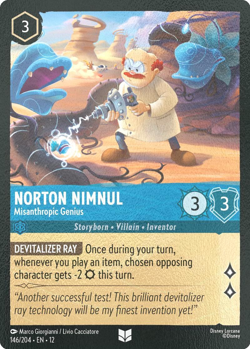 Norton Nimnul - Misanthropic Genius - 146/204 [Wilds Unknown] [Cold Foil]