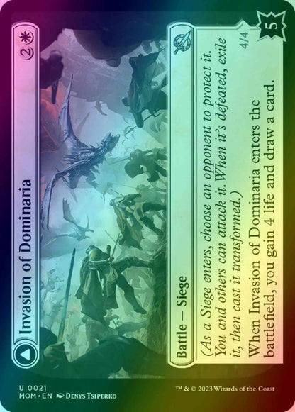 Invasion of Dominaria // Serra Faithkeeper [21] [March of the Machine] [Foil]