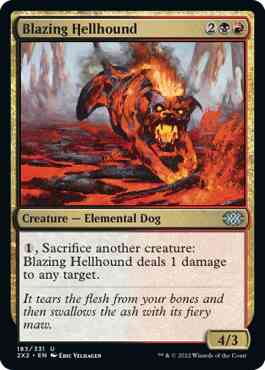 Blazing Hellhound [183] [Double Masters 2022] [Non-Foil]