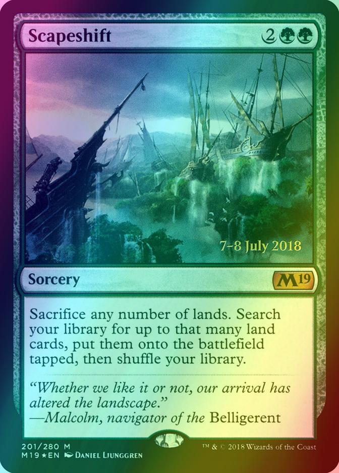 Scapeshift [201s] [Core Set 2019 Promos] [Foil]
