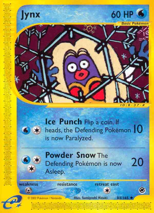 Jynx - 83/165 - Uncommon [ecard1-83] [Non-Holo]