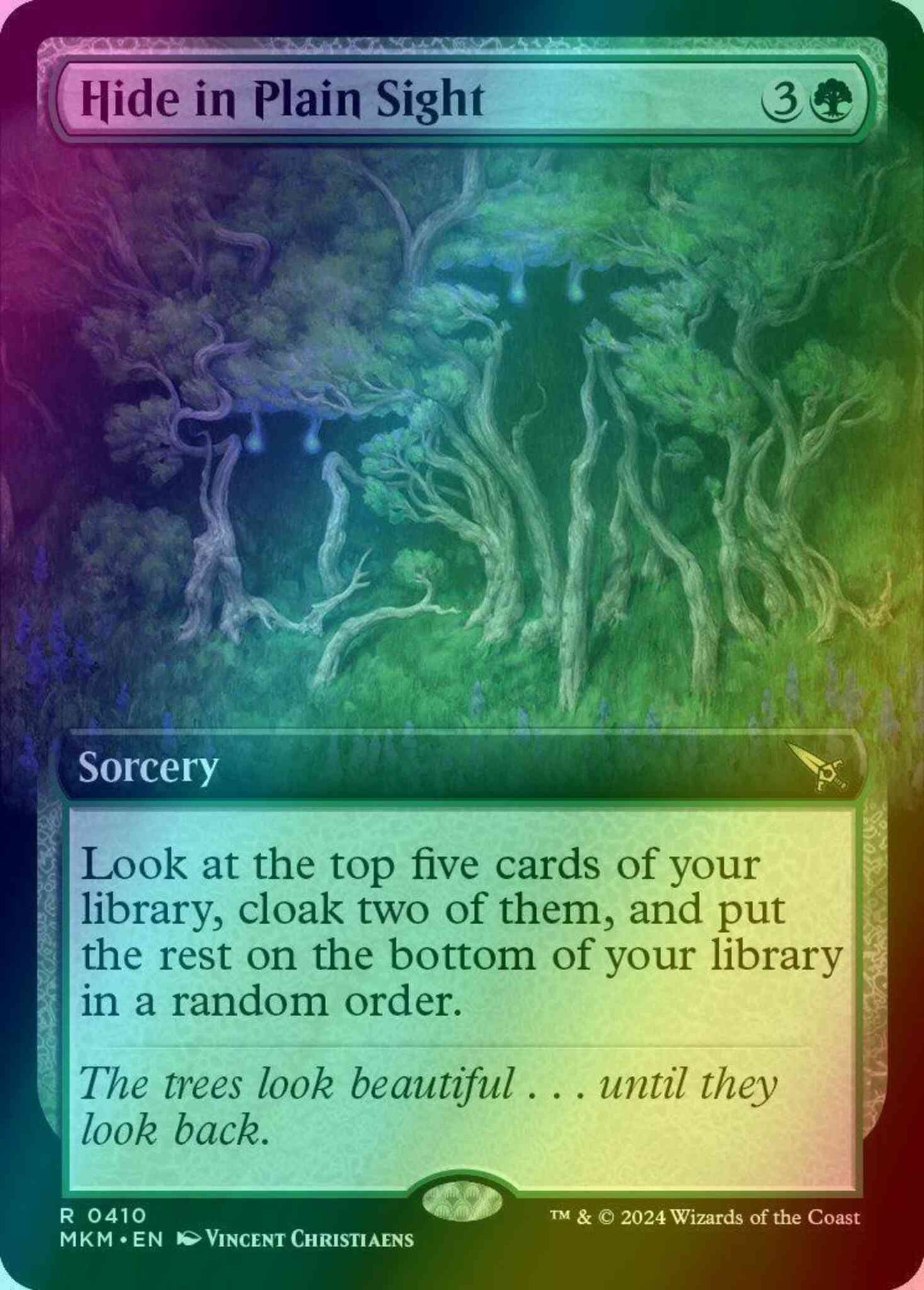 Hide in Plain Sight [410] [Extended Art] [Murders at Karlov Manor] [Foil]