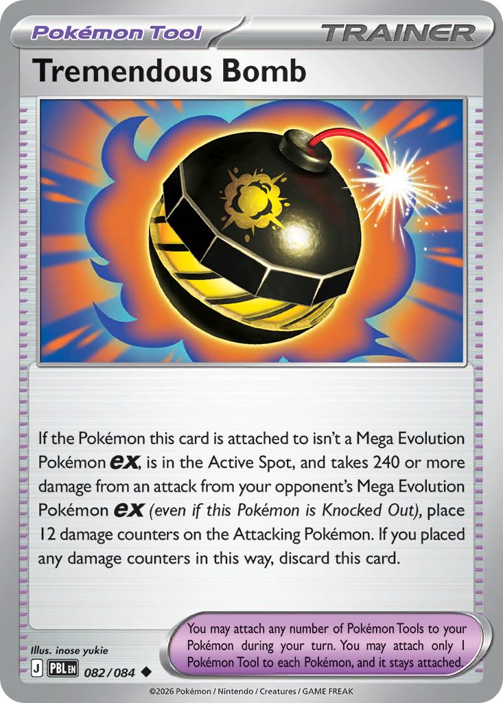 Tremendous Bomb - 082/084 - Uncommon [me05-082] [Non-Holo]