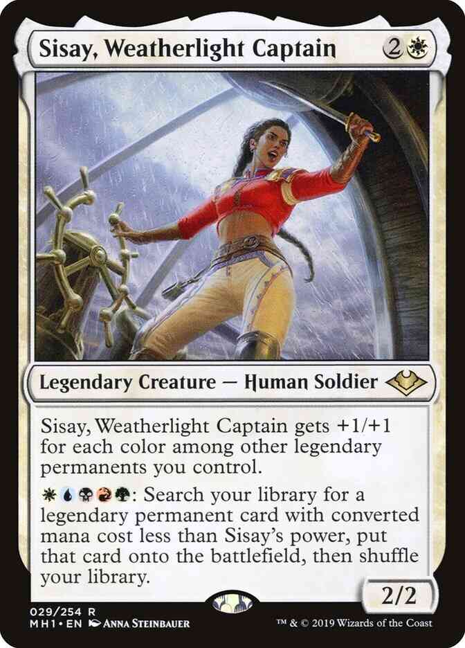 Sisay, Weatherlight Captain [29] [Modern Horizons] [Non-Foil]