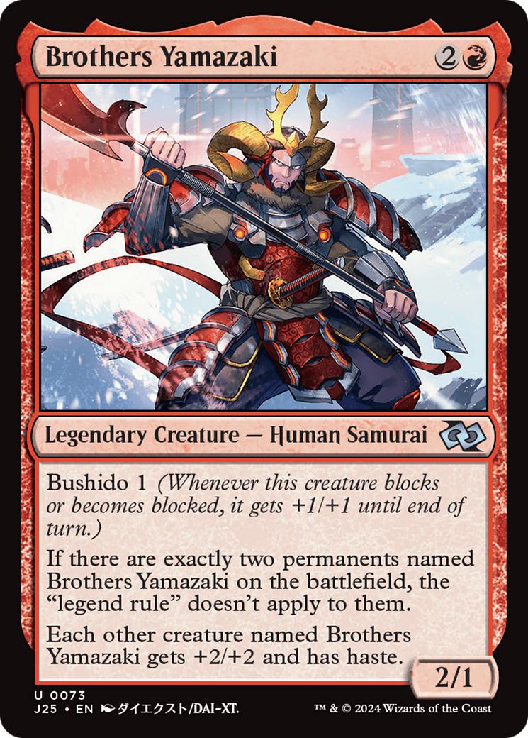 Brothers Yamazaki [73] [Anime] [Foundations: Jumpstart] [Non-Foil]