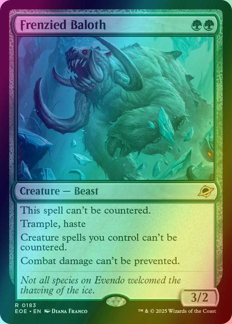 Frenzied Baloth [183] [Edge of Eternities] [Foil]