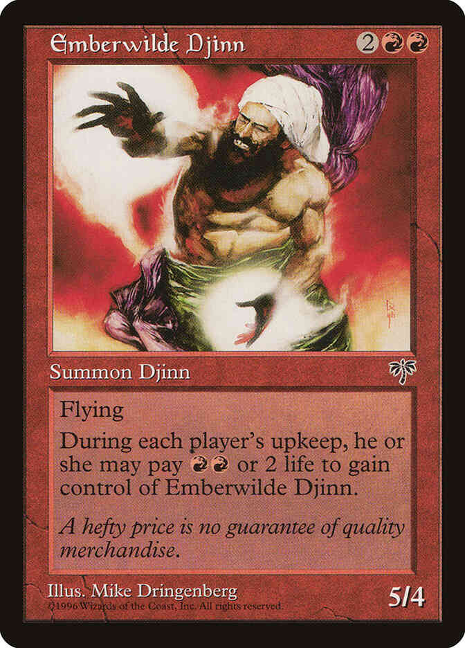 Emberwilde Djinn [172] [Mirage] [Non-Foil]
