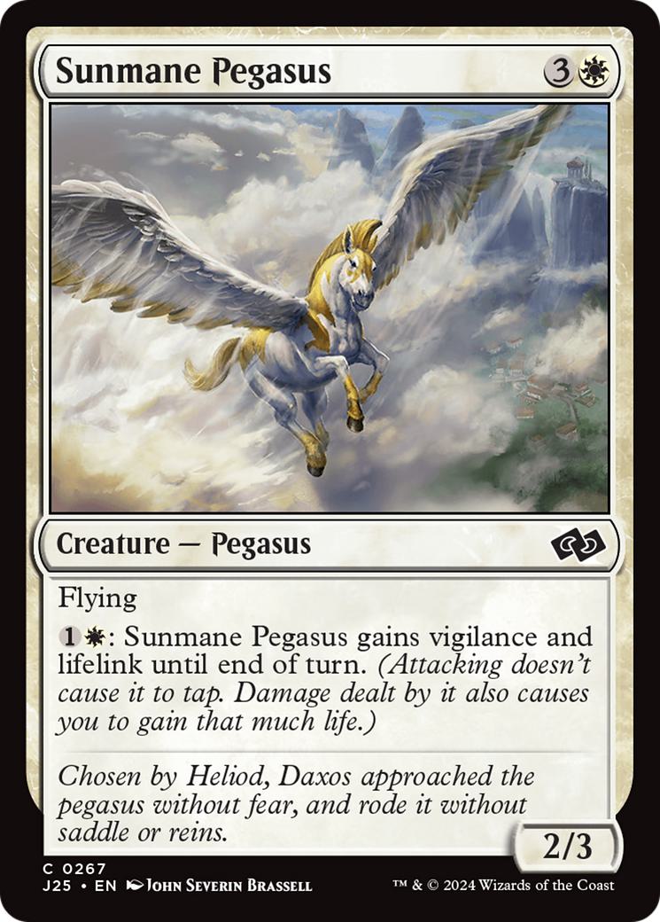 Sunmane Pegasus [267] [Foundations: Jumpstart] [Non-Foil]