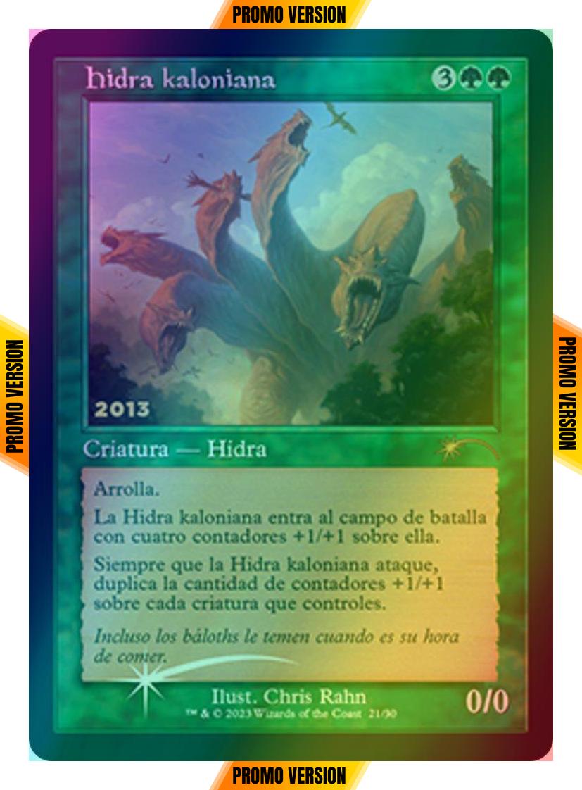 Kalonian Hydra - Spanish [21] [Retro Frame] [30th Anniversary Promos] [Foil]